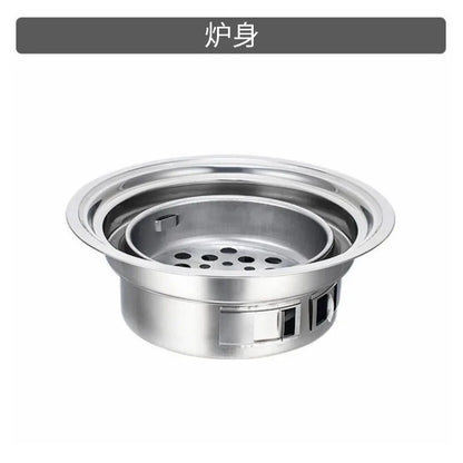 Portable Non-Stick Charcoal BBQ Grill