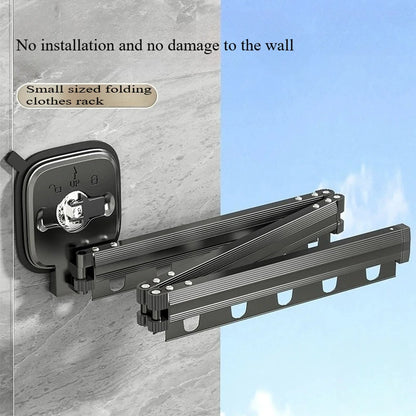 Retractable Wall-Mount Drying Rack