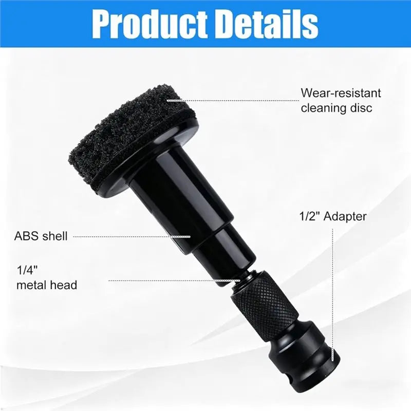12-Piece Wire Wheel Hub Cleaning Kit