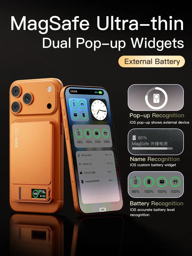 10000mAh Magnetic Wireless Power Bank