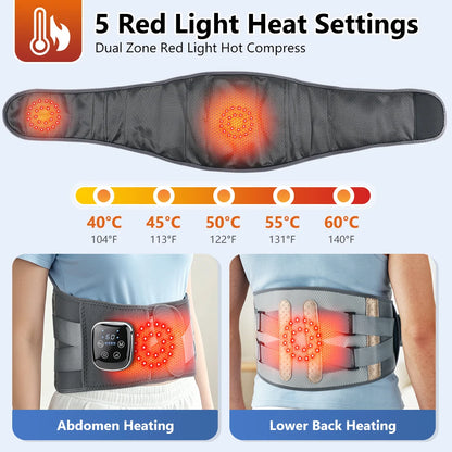 EMS Heated Waist Massage Belt