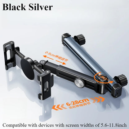 360° Rotating Car Headrest Tablet Mount