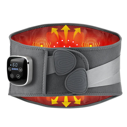 EMS Heated Waist Massage Belt