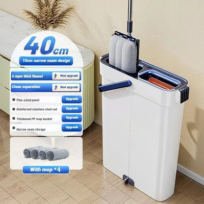 JOYBOS 360° Spin Mop & Bucket Set