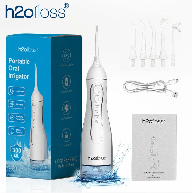 H2ofloss Portable Water Flosser