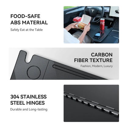Tesla Steering Wheel Laptop Tray Desk