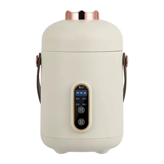 ABKB Mini Rice Cooker Portable Travel Electric Kettle Small Household Hot Pot Cooking Function For Noodles Soup Boiling Water
