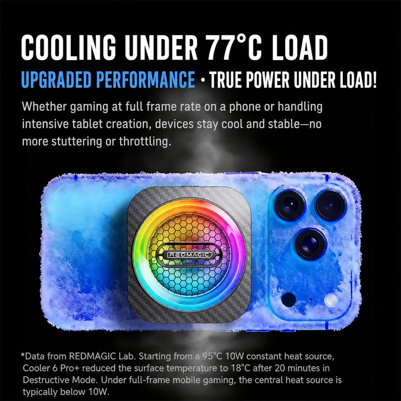 Red Magic Magnetic Phone Cooler