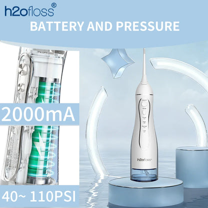 H2ofloss Portable Water Flosser