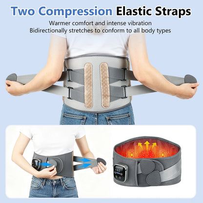 EMS Heated Waist Massage Belt