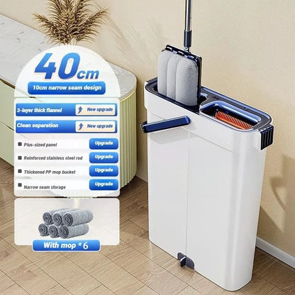 JOYBOS 360° Spin Mop & Bucket Set