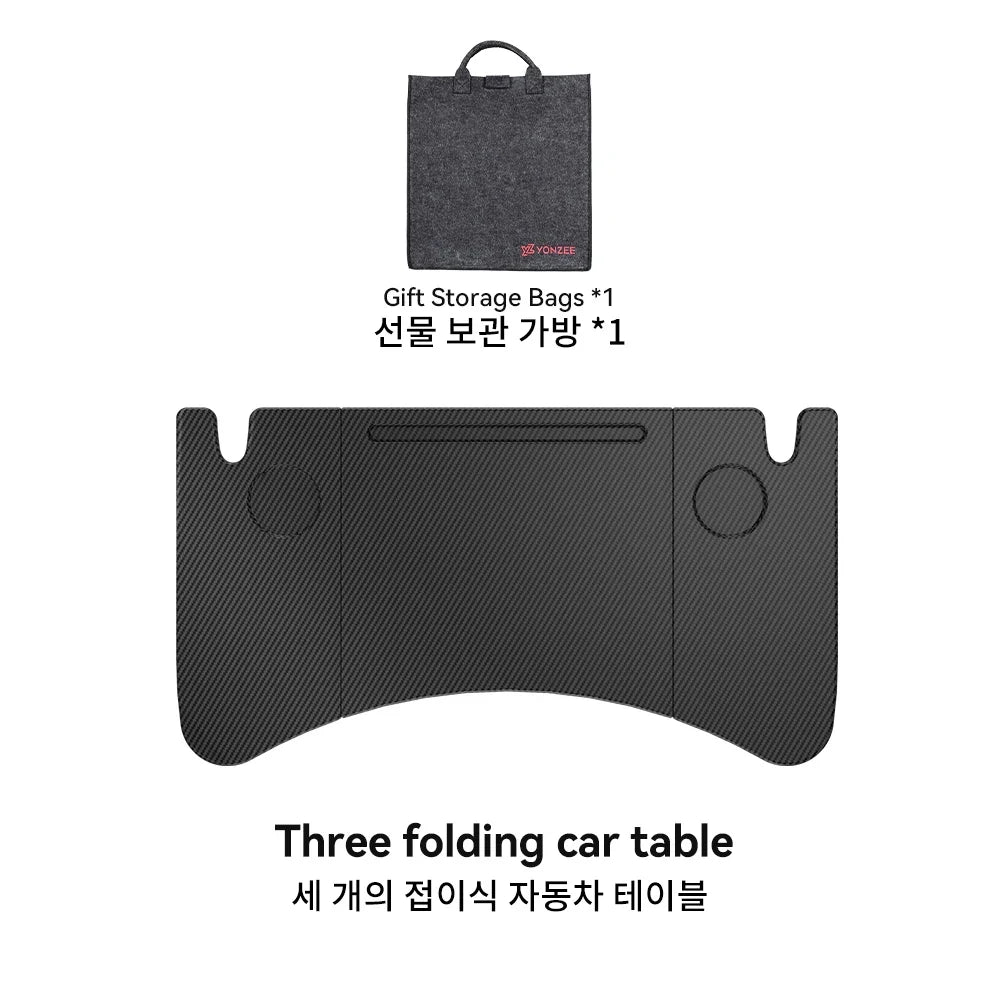 Tesla Steering Wheel Laptop Tray Desk