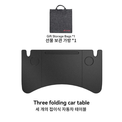Tesla Steering Wheel Laptop Tray Desk
