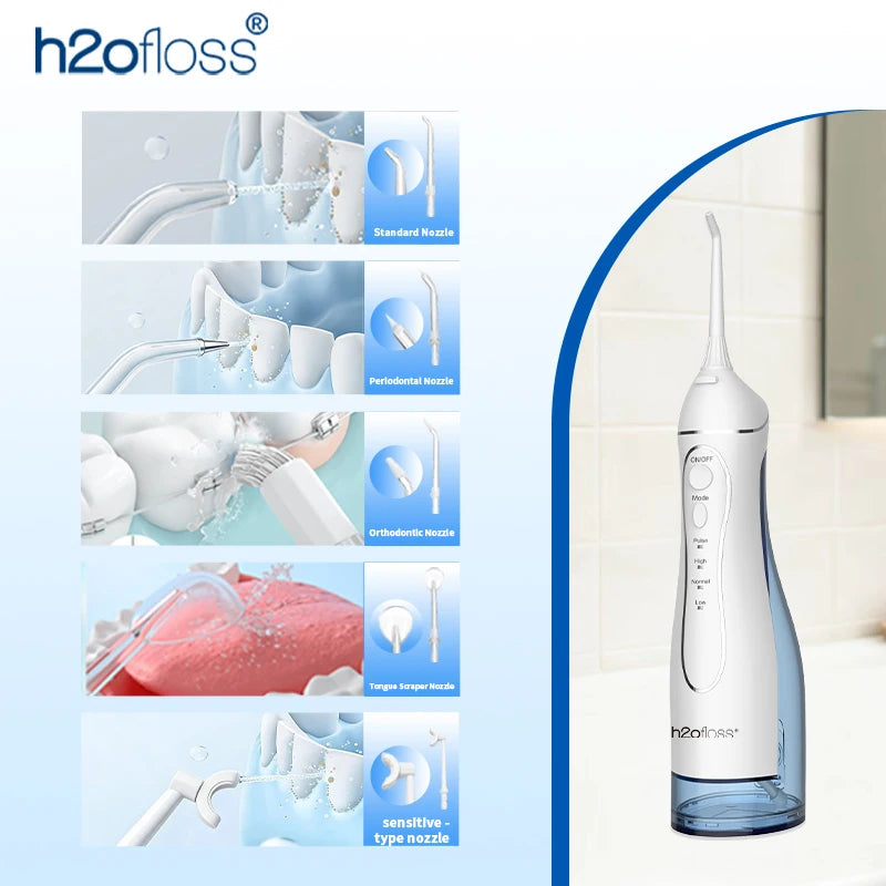 H2ofloss Portable Water Flosser