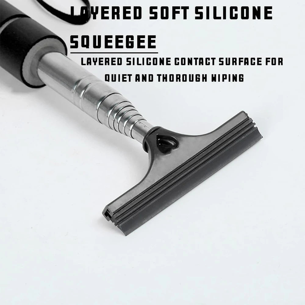 Retractable Car Mirror Wiper