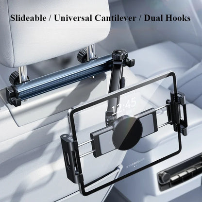 360° Rotating Car Headrest Tablet Mount