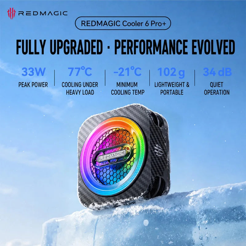 Red Magic Magnetic Phone Cooler