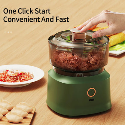 Mini Electric Garlic & Food Chopper