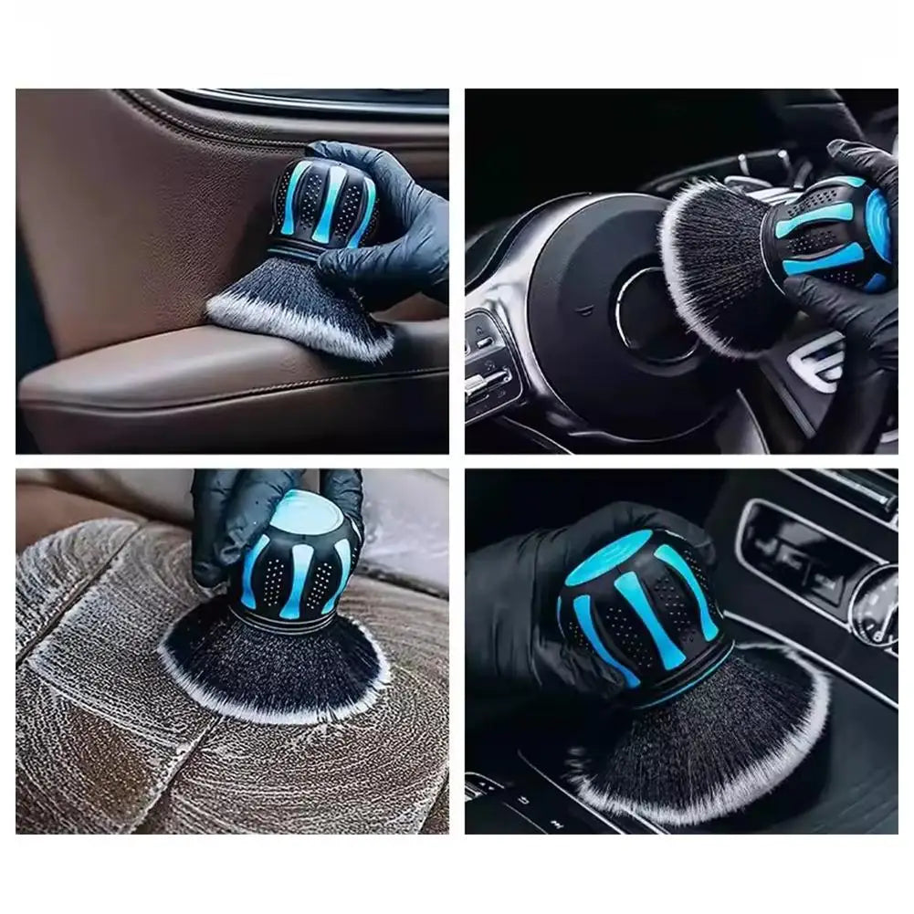 Soft Bristle Car Interior Cleaning Brush