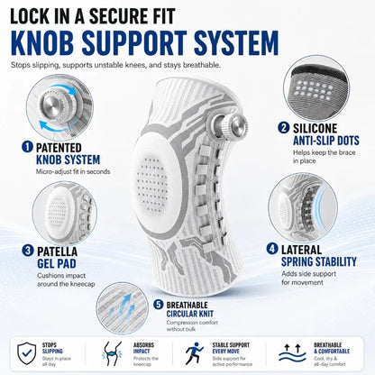 Smart Knob Knee Support Brace