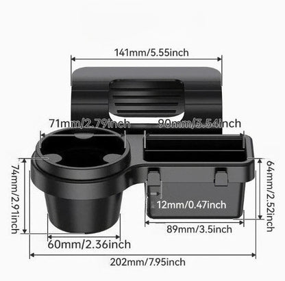 4-in-1 Car Window Storage Rack