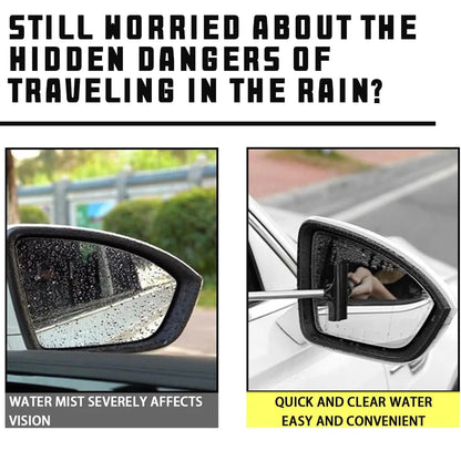 Retractable Car Mirror Wiper